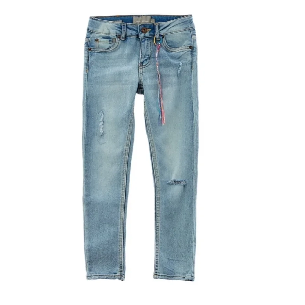 Lucky Brand Zoe Skinny Distressed Jeans Pants NEW